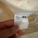 Uniqlo white U baggy jeans Photo 3