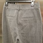 ANINE BING ππ Becky Trouser Pant ~ Straight Leg High Waisted Grey Fishbone 36 Photo 8