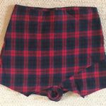 Blue Blush Plaid Skort  Photo 0