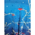 Casey Coleman Women's Cotton Blossom Long Sleeve Crew Neck Sweatshirt Size M Blue Size M Photo 3