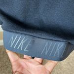 Nike | Navy Blue Fleece Lined Cowl Neck Sweatshirt Sz L Photo 5
