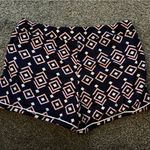 Hello Mello Pink and Navy Blue Pajama Shorts Black Size L Photo 1