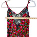 Victoria's Secret ‎ Vtg Gold Tag Floral Lace Slip Chemise Dress Red Pink Womens S Photo 4