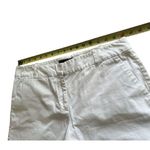 Talbots Women's White Shorts Size 10 Cotton Blend Photo 9