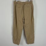 Banana Republic NWT  Linen Blend Khaki Utility Ankle Parachute Pants Size Med Photo 7