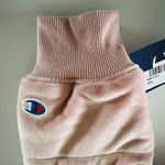 Champion  Pink Beige Velour Puffer Jacket - S Photo 7