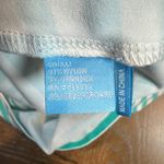 J. McLaughlin  Wavesong Catalina Cloth Striped Shirt Turquoise White Size XS Photo 5