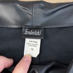 Frederick's of Hollywood Fredericks Hollywood Pleather Lace Up Pants Vintage Y2K 2000s Dress Up Halloween Photo 2