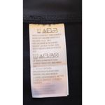 Belle Kim Gravel Faux Leather Front / Ponte Back Pants Women size 12 Black Photo 9