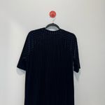 Scotch & Soda  Stripe velvet midi dress size M Photo 7