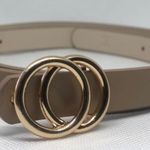 Tan Double “O” Belt Photo 0