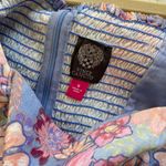 Vince Camuto NWT Women's Ptd Linen Aline Dress - Size 0 Photo 7