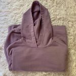 Madewell Pleat-Sleeve Shrunken Hoodie Sweatshirt Photo 9