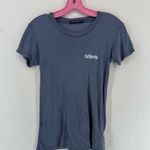 Brandy Melville  Short Sleeve California T Shirt One Size Blue Photo 0
