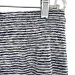 Woolworths Cotton Navy Stripe Drawstring Midi Skirt Size L Photo 3