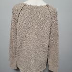 Pink Lily Said It Twice Taupe Popcorn Knit V-neck Sweater Size Medium Photo 5