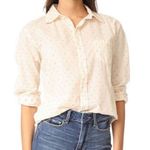 Sundry  Women’s Sz 1 Shirting Oversized Colored Dot Button Down Shirt Photo 8