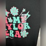 “In My Taylor Era” Black Graphic T Photo 2