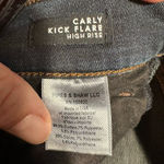 Veronica Beard  Carly Kick Flare High Rise Dark Wash Jeans Women 27x24 Cotton Photo 4