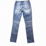 Buckle Black Fit No 53 Ankle Straight Jeans Womens Size 27 Distressed Low Rise Blue Photo 1