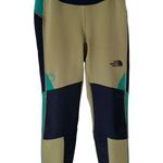 The North Face Women's Steep Tech High Rise Fleece Olive Black Leggings large Photo 2