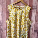 Terra & Sky  Gold And White Midi Dress Size‎ 3X Photo 2