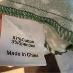 Tuckernuck  Royal Green Floral Print Button Front Mini Shirt Dress | M Photo 4