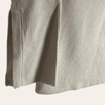 Love Token Ivory Ribbed Knit Rabbit Fur Trim Off The Shoulder Sweater Size M Photo 2