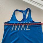 Nike Dri-Fit Blue Racerback Tank Top | Athletic Workout Training Shirt Size L Photo 3
