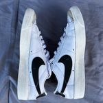Nike Women’s 6.5  Blazer Low ‘77 Sneaker White Black Cream Photo 4