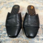 Malone Souliers Leather Mules Slides Black Size 38/7.5 Photo 3