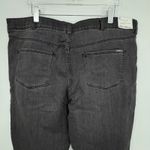 Eddie Bauer  jeans 20 flannel lined boyfriend straight mid rise gray straight NEW Photo 3