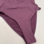 Quint Soul  Lavender One Piece BHigh Hip V-Neck athing Suit Size Medium Photo 7