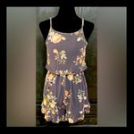 Rue 21 flowers romper rayon spandex size small Photo 2