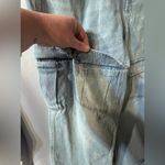 Forever 21  Premium Wide-Leg Cargo Jeans-Relaxed Fit Straight leg, size 28 New!! Photo 12