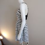 INA NWT  White & Black Striped Lace Dress (M) Photo 2
