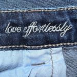 White House | Black Market  Blanc Bootcut Blue Jeans Womens 14R Denim Dark Stretch Photo 4