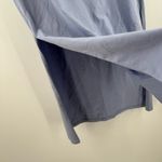 Eileen Fisher  Tunic Top Size Small High Slits Boxy Stretch Blue Lagenlook Cotton Photo 8