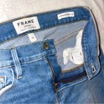 frame denim Womens FRAME Le Skinny De Jeanne Distressed Crop Jeans size 26 Photo 5