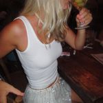 fab'rik White Sparkle Skirt Photo 1