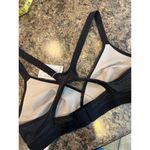 Lululemon NEW Awake to Lace Bra Size 32C Black and Barely Beige Photo 3
