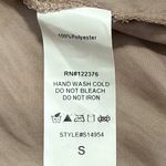 Mustard Seed  women’s size small light mauve polyester blouse long sleeve satiny Photo 4