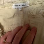 We Wore What Cream Jeans Photo 4