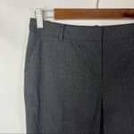 Halogen  Petite Gray Micro Plaid Taylor Fit Bootcut Dress Pants 4P Photo 2