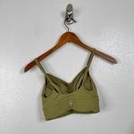 Lululemon Nulu Front-Gather Yoga Bra *Light Support, B/C Cup Bronze Green Size 2 Photo 3