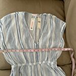 Anthropologie Sundry Embroidered Stripe Midi Dress Photo 14