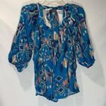 Savannah Jane Multicolor Blouse Size Small Photo 2