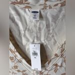 Old Navy Womens Size XXL T-Shirt Beige Brown V-Neck Floral Fall Short Sleeve New Photo 5