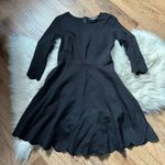 Lulus LULU’S Cumulonimbus Clouds Black Skater Dress Photo 2