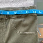 Spanx  Ankle Olive Green Jeanish Denim Jeans Size Medium Photo 4